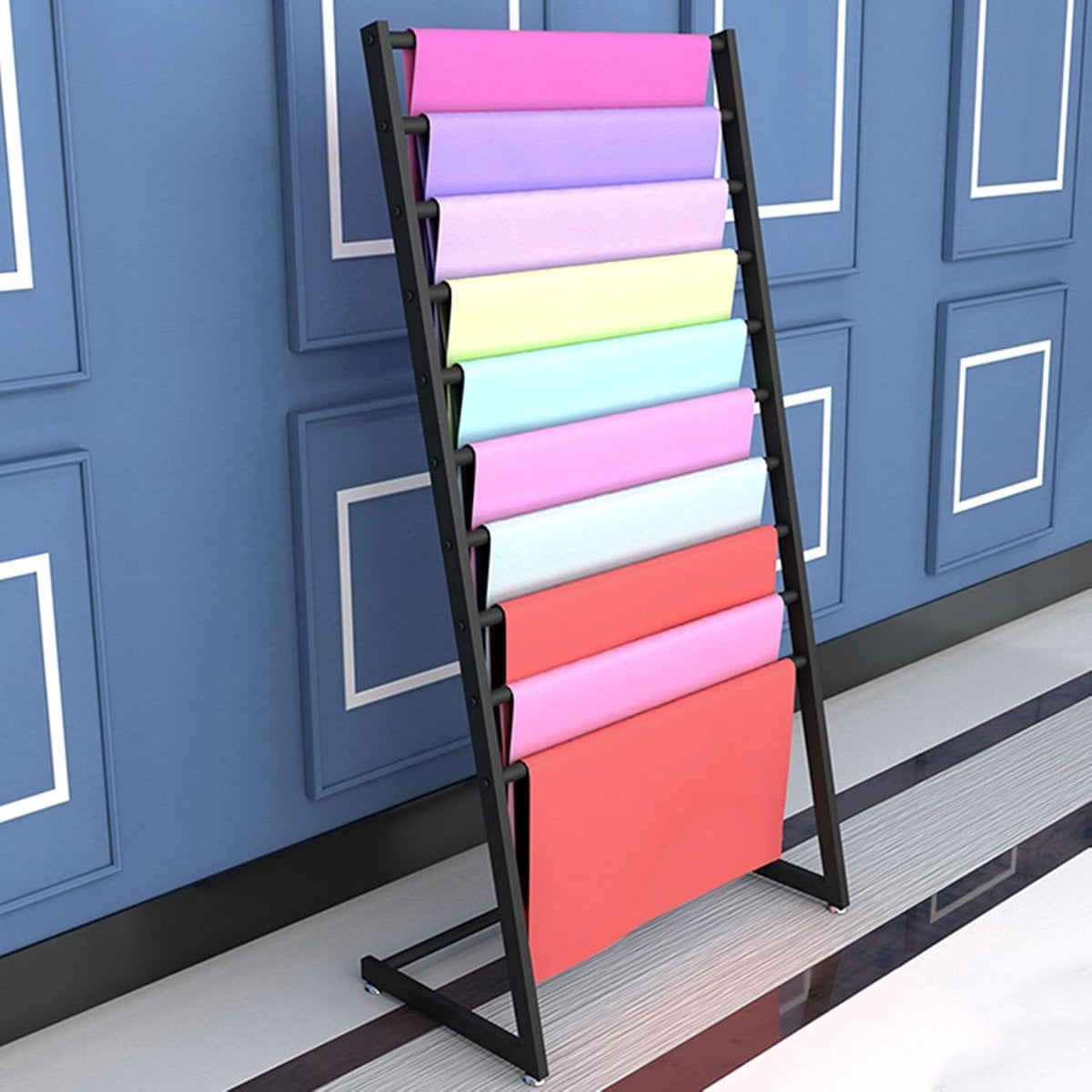 Organizer Display Stand Accessoire Houder Winkel Display Zwart Hoogte: 145 cm