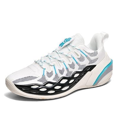 Gelb-schwarze Mesh-Laufschuhe für Herren – atmungsaktive, leichte Sportschuhe für Fitnessstudio, Training und Outdoor-Sport