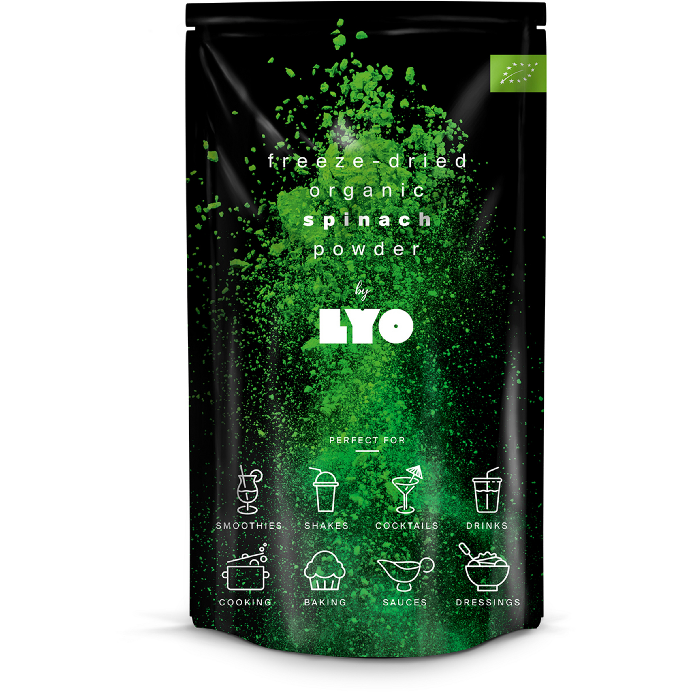 Lyofood Bio-Spinat-Pulver Trekkingnahrung Größe 40g