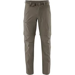 Maier Sports, Herren, Outdoorhose, Leichte Zip-Outdoorhose "Zillertal" Wanderhose Herren teak (50), Braun