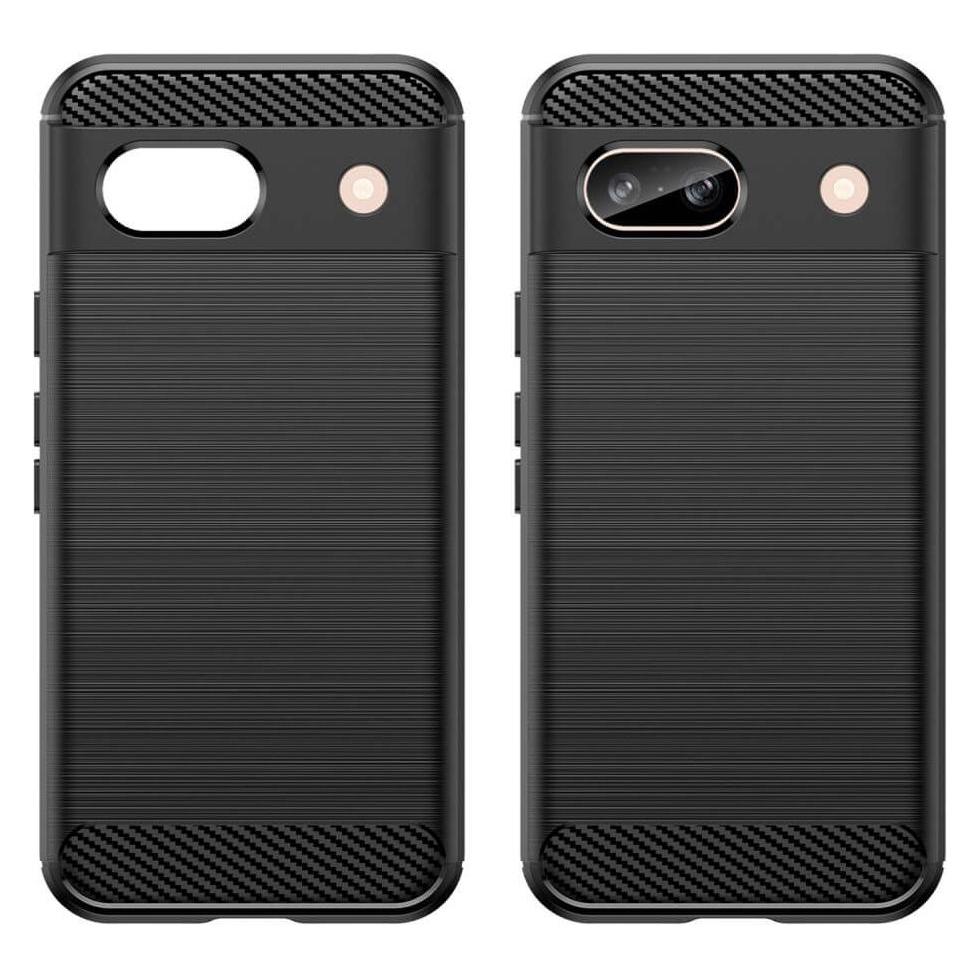 Cover-Discount Google Pixel 8a - Metall Carbon Look Hülle (Google Pixel 8a) (46275547)
