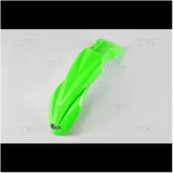UFO, Motorrad Zubehör, UFO-VORDERKOTFLÜGEL KAWASAKI KXF 250 '18-'26, KXF 450 '18-'25 fluoreszierend