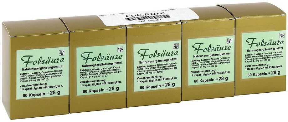 FBK-Pharma Folsäure Kapseln