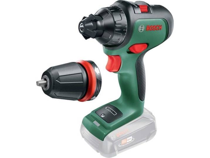 Perceuse-visseuse BOSCH AdvancedDrill 18 + 1 mandrins - sans batterie ni chargeur- 06039B5009