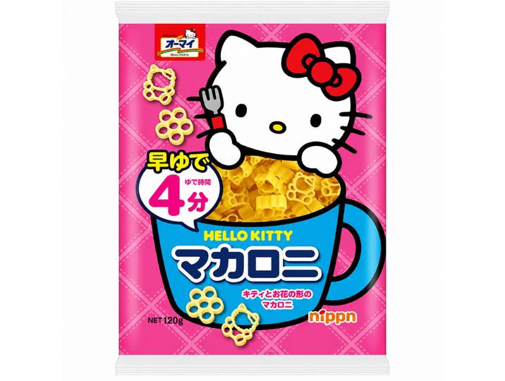 Macaroni Hello Kitty à cuisson rapide 120 g