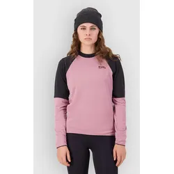 Mons Royale Quad Merino Fleece Pullover sierra pink / black Gr. S
