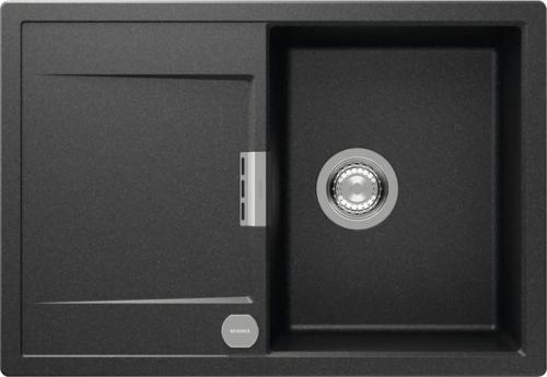 Flächenbündige Spüle SCHOCK Mono D-100S FB 740 x 510 mm stone MOND100SFBSTO