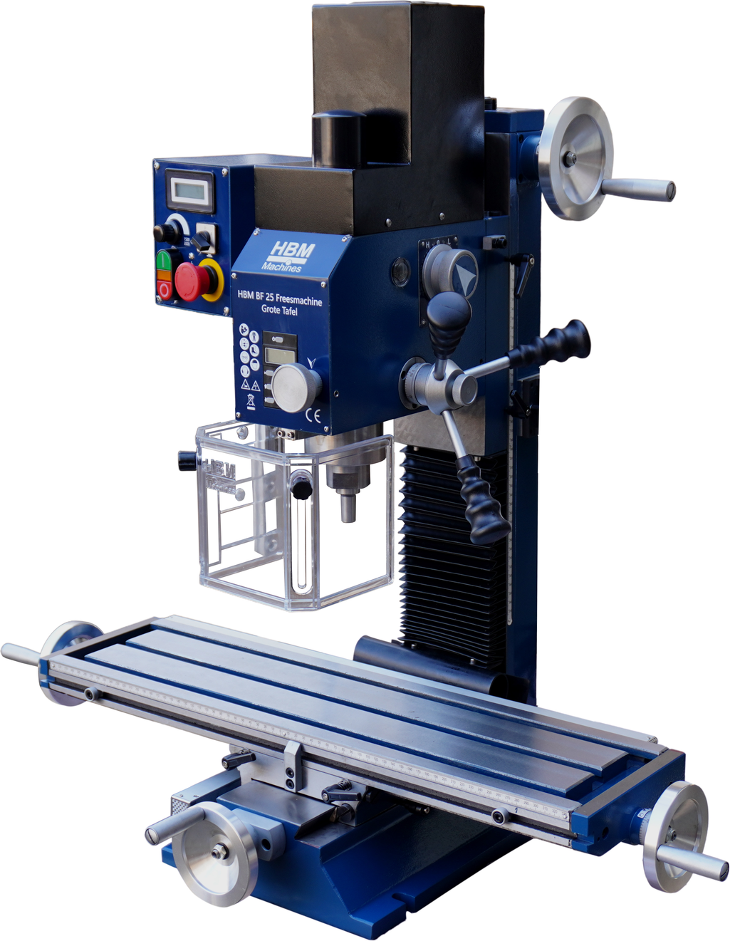 HBM Fräsmaschine BF 25 mit großem Tisch
