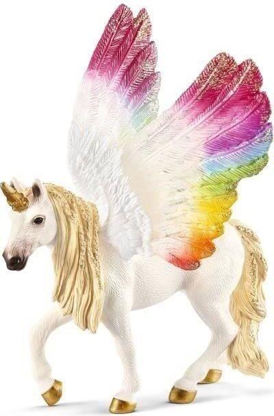 Schleich BAYALA Vliegende eenhoorn met regenboog, multicolor, B: 16 cm, D: 15 cm, H: 18 cm