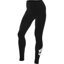 NIKE Sportswear Essential Leggings Damen 010 - black/white S
