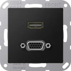 Jung Multimedia-Anschlusssystem MA A 1173 SWM