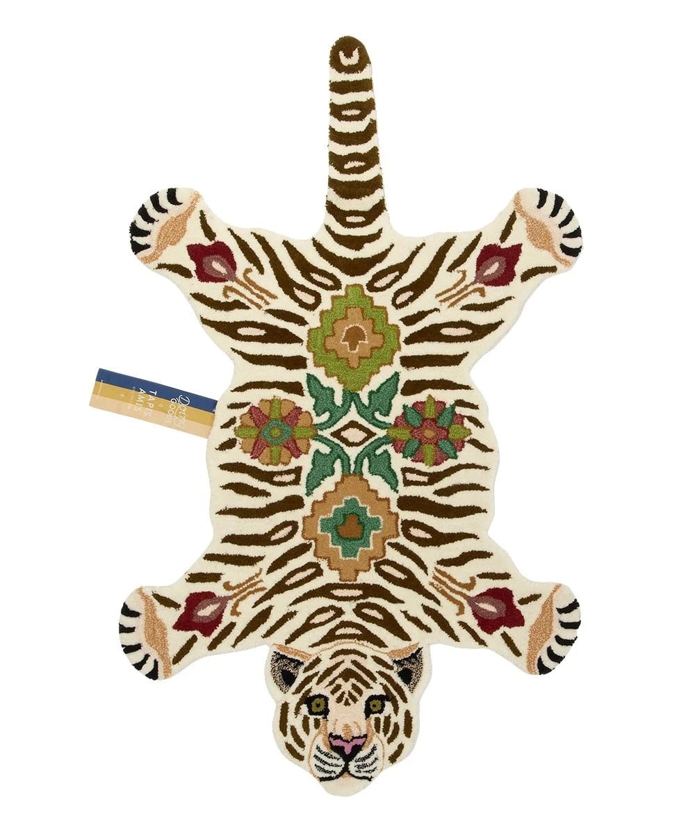 Doing Goods Jill Tiger Vloerkleed L - Rechthoekig - Wol en Katoen
