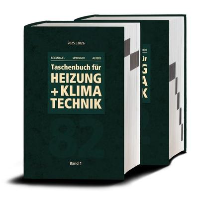 Recknagel - Taschenbuch für Heizung und Klimatechnik 82. Ausgabe 2025/2026 - Premiumversion inkl. eBook, Set von , RECKNAGEL Media | Kirstin Sommer,