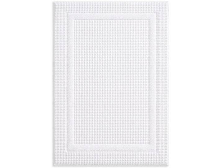 Badematte EGERIA LIVA , weiss (weiß), H:5mm, Baumwolle, Badematten, Badematte, 50x80 cm, Waffelpiqué Struktur
