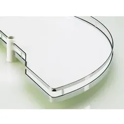 Küchenunterschrank-Eckschrankdrehbeschlag 9080035,Boden Ø 750mm, 900x475mm, STA