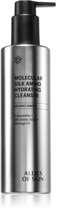 Allies of Skin Molecular Silk Amino Hydrating Cleanser moisturising cleansing gel with amino acids 250 ml