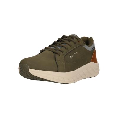 Sneaker WHISTLER "Vimar", Herren, Gr. 42, Kunstfaser, grün (grün, olivgrün), Kunstfaser, Lederimitat, Schuhe Sneaker, mit atmunsaktivem Netzgewebe