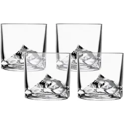 Viva Whisky-Set Everest, Cocktailgläser, Transparent