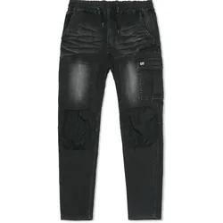 CAT Arbeitshose Bundhose Dynamic denim schwarz robuste Herren Workwear