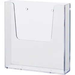 helit Wandprospekthalter A5 1-Fach transparent