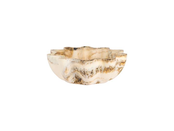 Design Schale „Lotus“ Beige Richmond Interiors