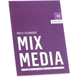 RÖMERTURM Zeichenblock MIX MEDIA A4 300 g/m2 weiß
