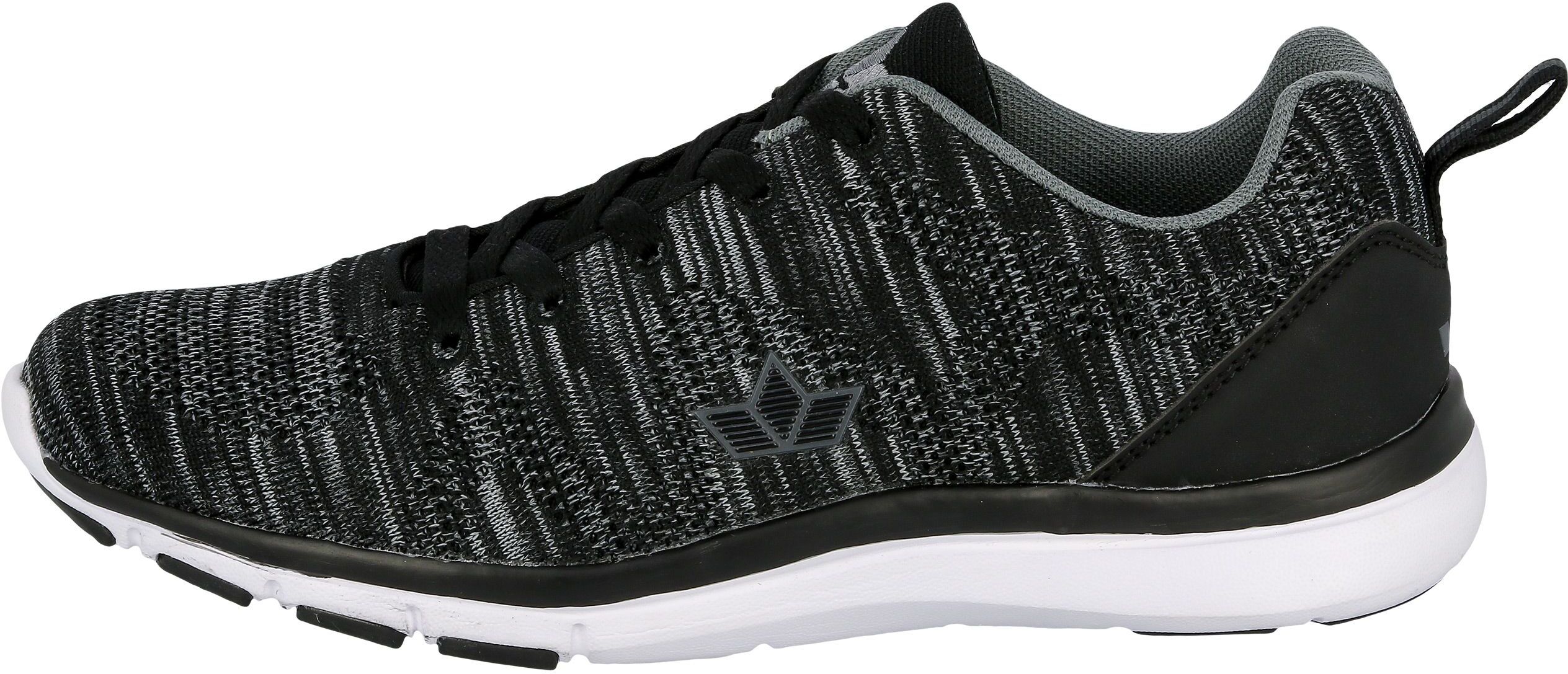 Schnürschuh LICO "Sneaker Colour", Herren, Gr. 39, grau, Textil, Schuhe Schnürschuh grau 39