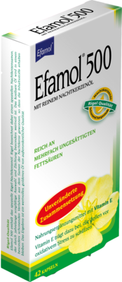 EB Vertriebs GmbH EFAMOL 500 Kapseln 34,86 g 02548133