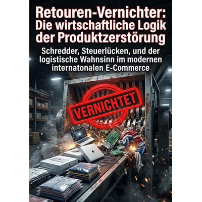 Retouren-Vernichter: Die wirtschaftliche Logik der Produktzerstörung, Taschenbuch von Jorge Fiebig, Epubli, 978-3-565-41959-3