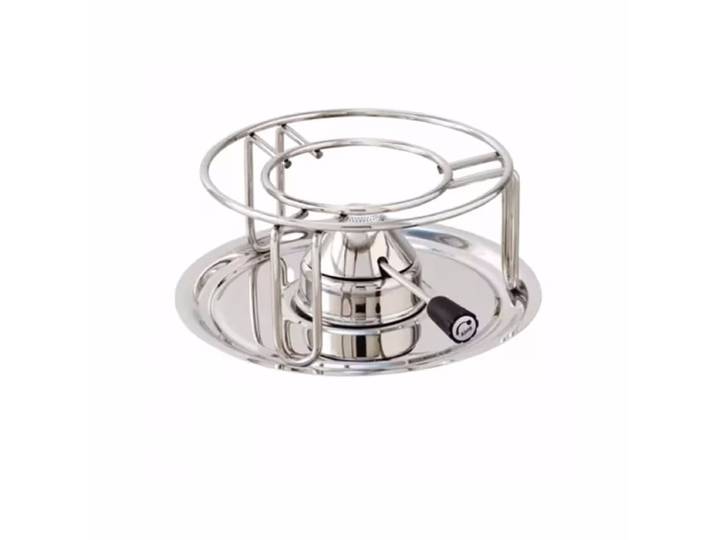 Kisag Classic Silver Rechaud – Kochplatte – edelstahl