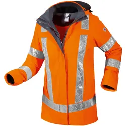 Damen Warnschutz Regenjacke "2127-880" Hi-Vis Comfort orange - S - Orange
