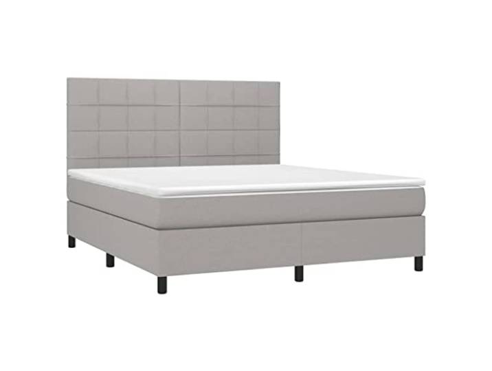 KTHLBRH Bettgestell aus Metall, weiß, 80 x 200 cm, mit Kopfteil Lattenrost inklusive Lattenrost, pulverbeschichteter Stahl, 26 cm
