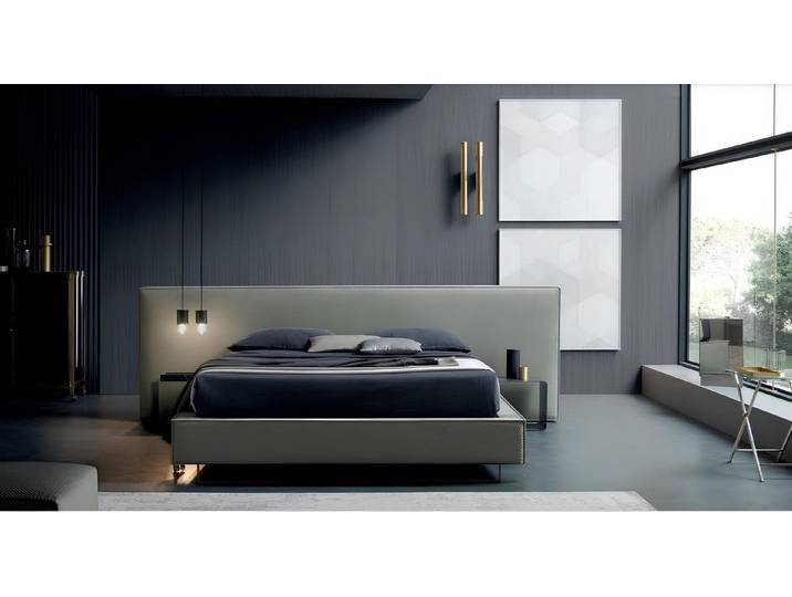Xlmoebel Polsterbett Luxus Samt Designer Bett für Schlafzimmer und Hotel, Made in Europa