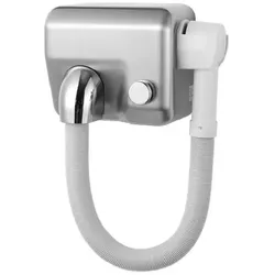 Haartrockner Impeco Schwimmbad-Trockner Edelstahl zur Wandmontage geeignet, 1000 W