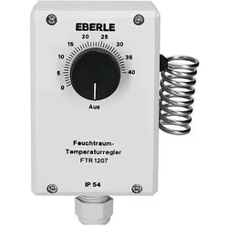 Eberle Controls Raumthermostat 0 bis 40 °C FTR, Thermostat, Weiss