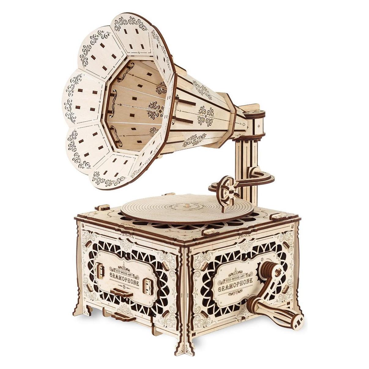 Eco Wood Art Grammophon - 3D Holzbausatz (00907)