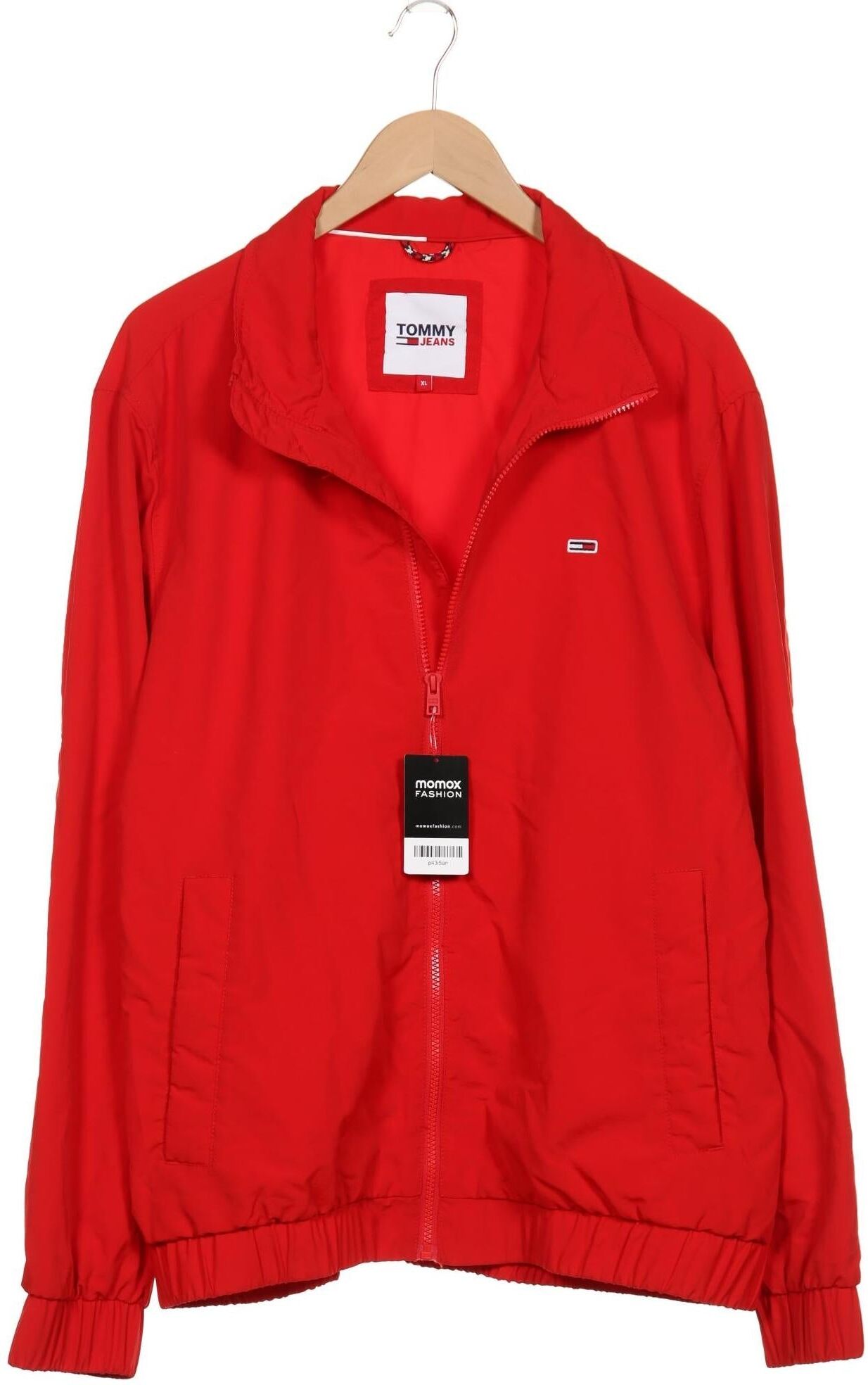 Tommy Jeans Herren Jacke, Rot, Gr. XL, Synthetik - Second Hand
