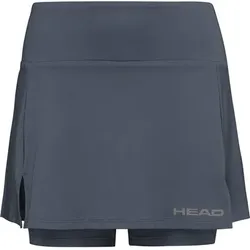 HEAD Damen Skort CLUB Basic Skort W, Größe XL in Grau Grau