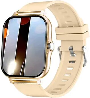 Inspire Daily Merch Waterproof Sports Smart Watch Fitness Tracker Health Monitor Wireless Call Smartwatch For Men Women gold