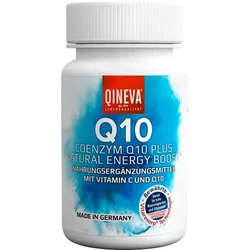 QINEVA Q10 Plus Natural Energy Boost vegan Hartk. 30 St