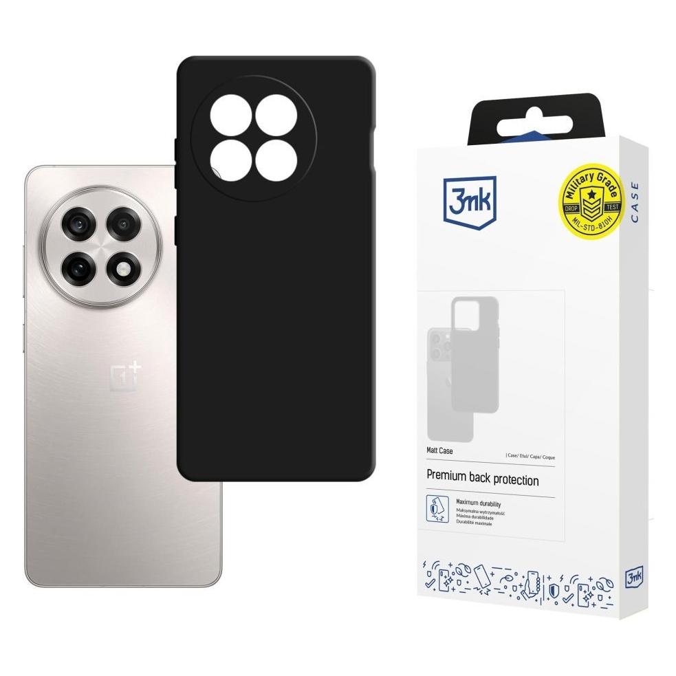3MK Etui Matt Case do OnePlus 13R/ACE 5 czarny (OnePlus 13R) (W-3MatCas-Onpl13ac)