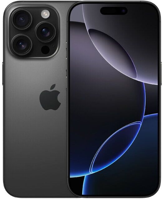 Apple IPHONE 16 PRO 256GB TITÂNIO PRETO RECONDICIONADO RESET B - MARCAS MÍNIMAS