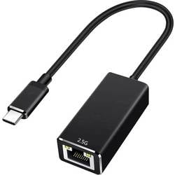 Value USB 2.0 Adapter [1x USB-C® Stecker - 1x RJ45-Buchse] VALUE USB 3.2 Gen 1, Typ C zu 2.5-Gigabi 15 cm Duplex 12.99.1134