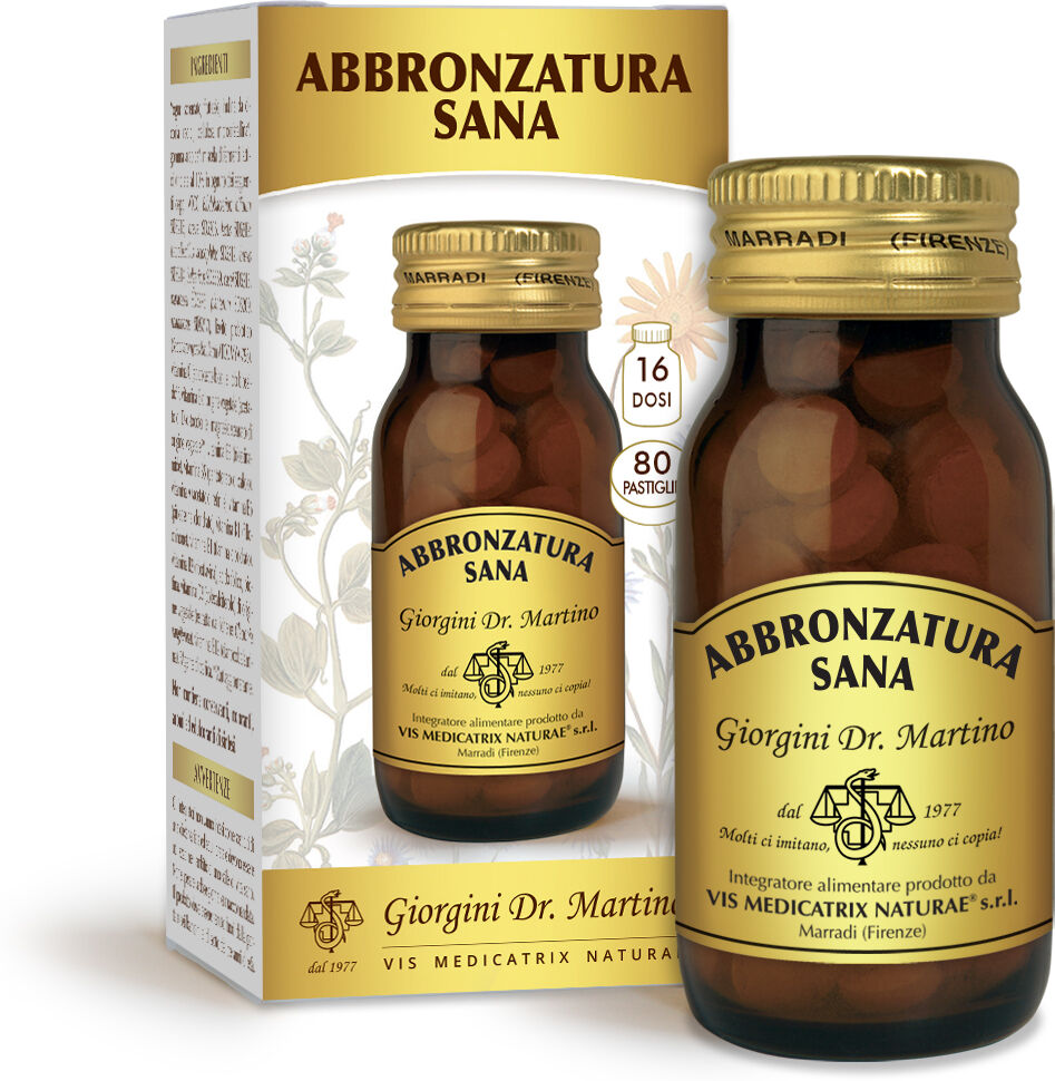 DR.GIORGINI SER-VIS Srl ABBRONZATURA SANA 80PAST RM - Integratore per una Abbronzatura Naturale e Salutare