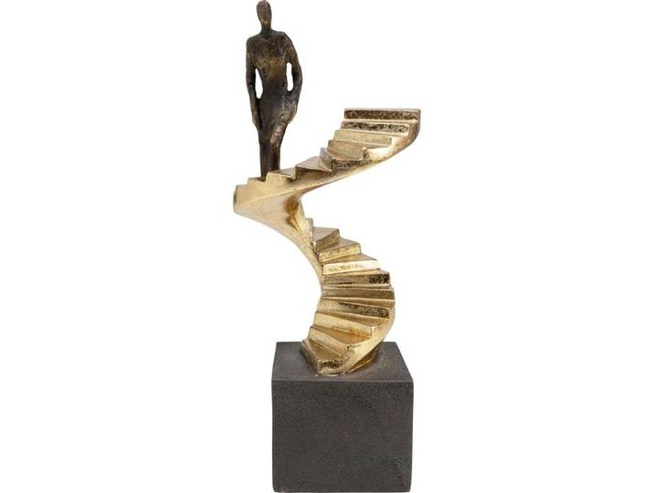 Déco escalier doré uno Kare Design