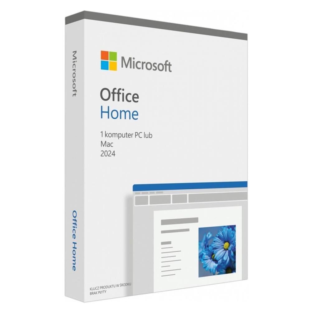 Microsoft Office Home 2024 Polish EuroZone 1 License Medialess Polnisch (1 User, 12 Monate) (EP2-06862)
