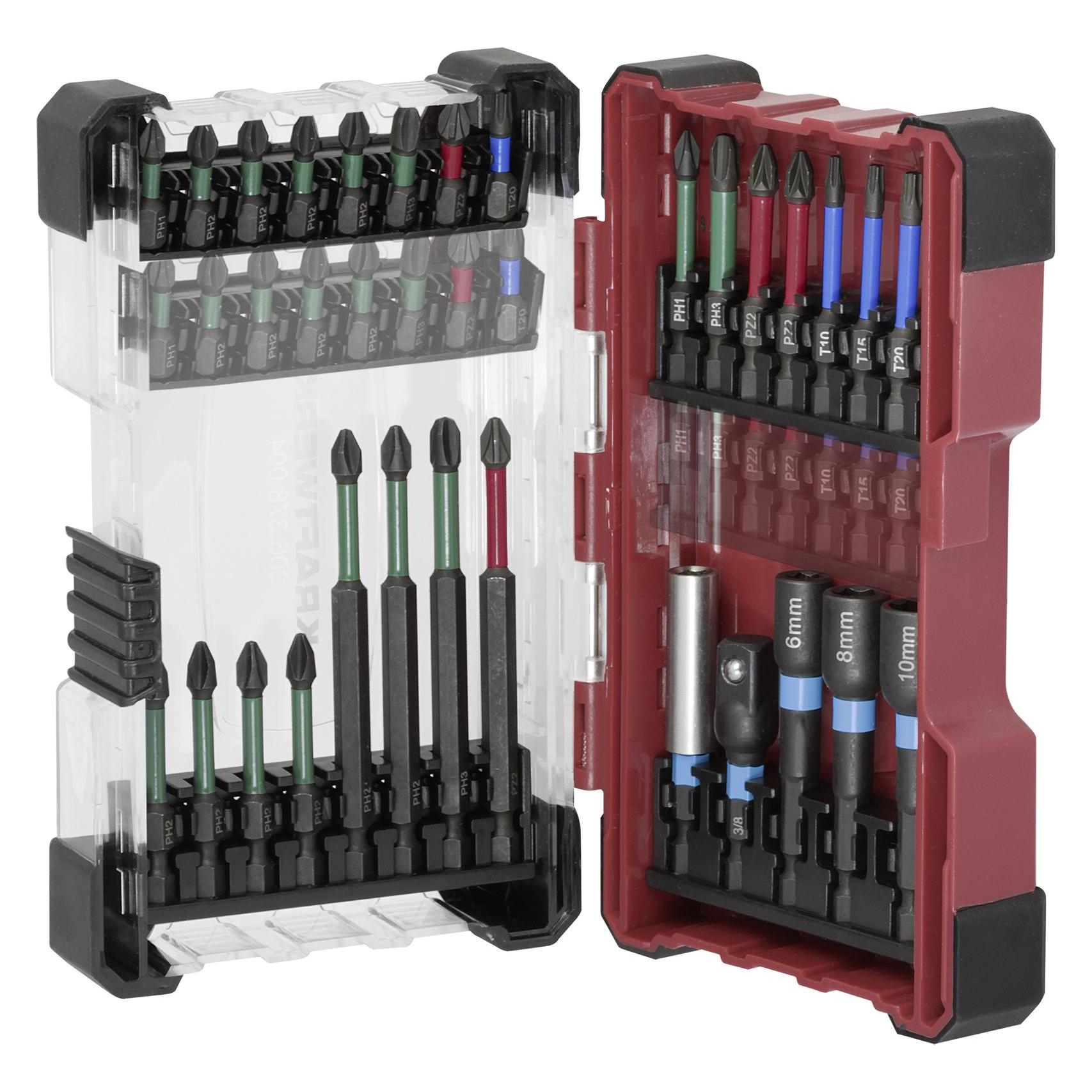 Kraftwerk Bit Box Profi Impact Control Satz (Sechskant (hexagonal)) (306.378.004)