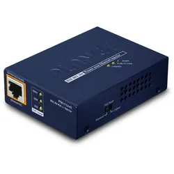 PLANET POE-171A-95 Netzwerk-Switch Gigabit Ethernet (10/100/1000) Power over Ethernet (PoE) Blau