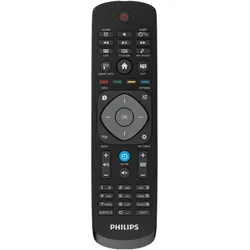 Philips Hotel-Fernbedienung (Gerätespezifische Fernbedienung, Infrarot), Fernbedienung, Schwarz