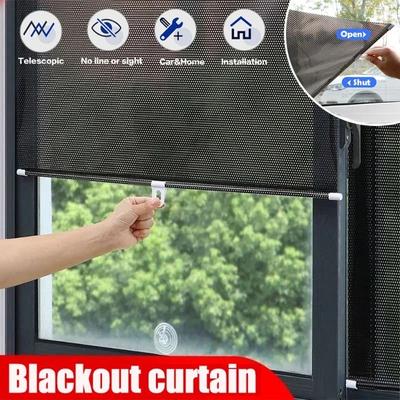 Uplift Essentials Universal Suction Cup Blackout Roller Blinds For Windows And Cars laser 15.7 X 23.6 In